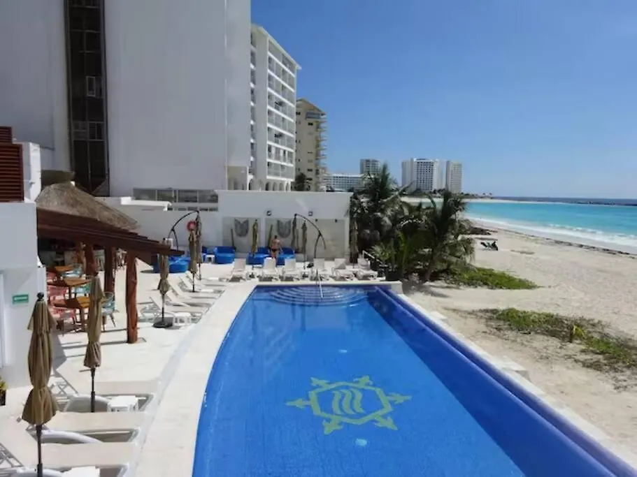 Apartment Caribbean Ocean View At The Hotel Zone Cancun