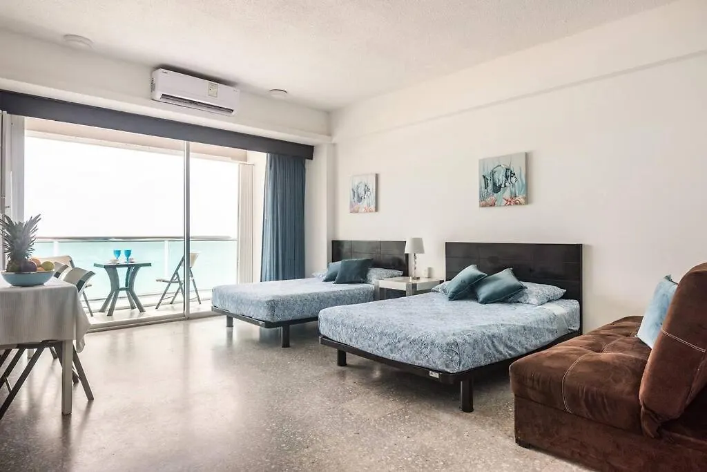 Caribbean Ocean View At The Hotel Zone Cancun Apartment