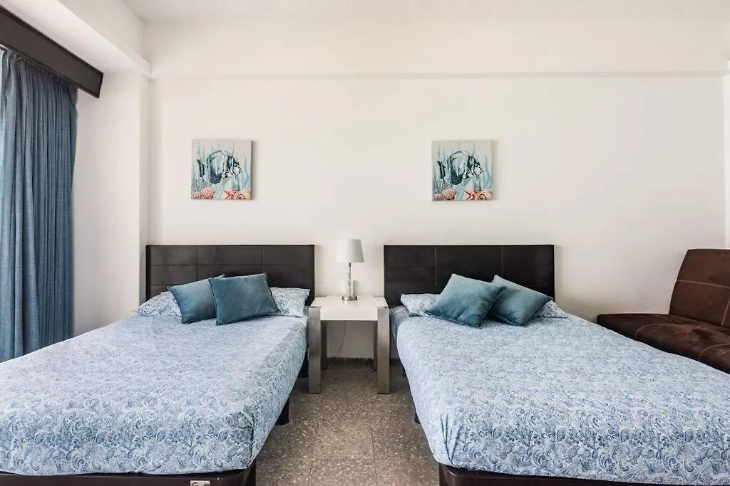Apartment Caribbean Ocean View At The Hotel Zone Cancun