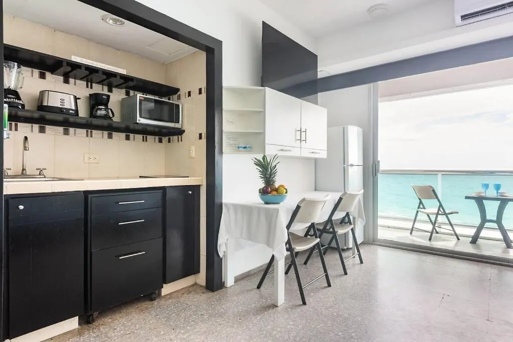 Caribbean Ocean View At The Hotel Zone Cancun Apartment