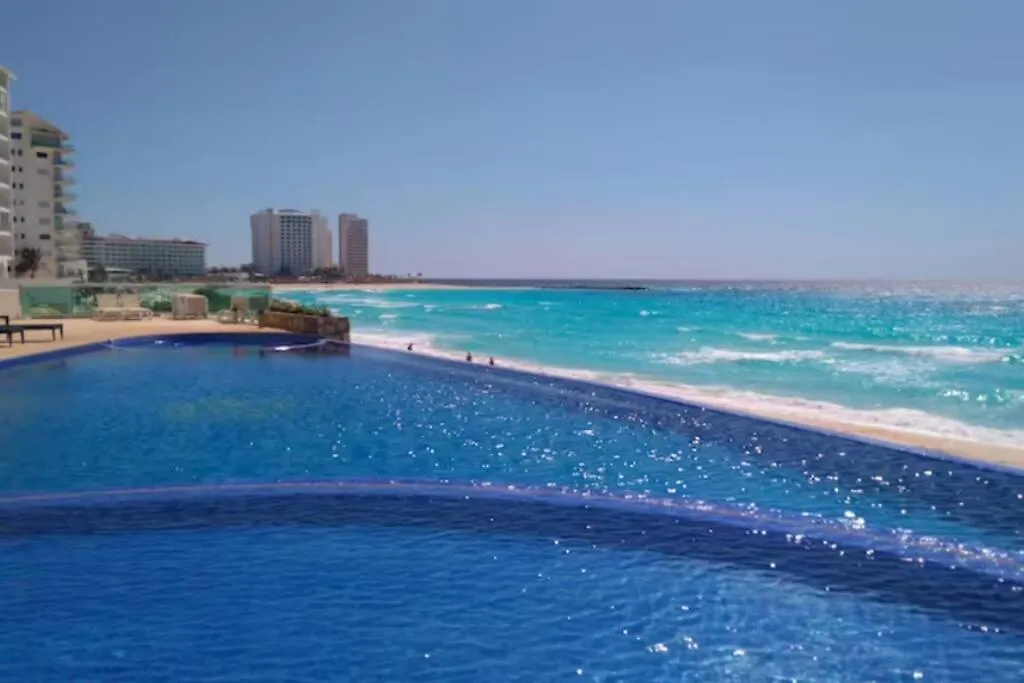 Apartmán Caribbean Ocean View At The Hotel Zone Cancún