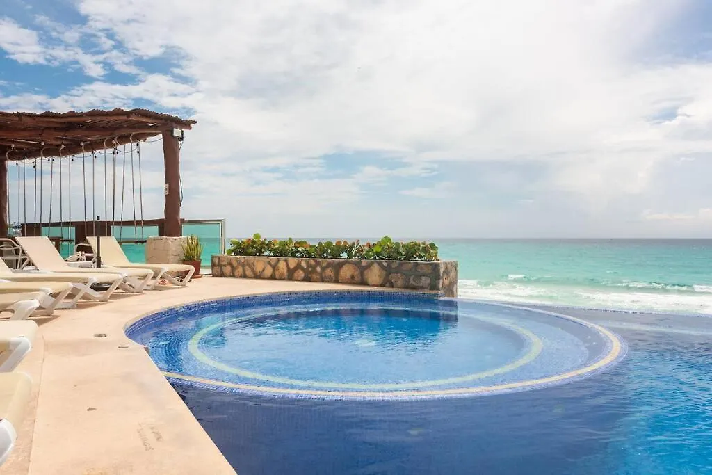 Apartmán Caribbean Ocean View At The Hotel Zone Cancún
